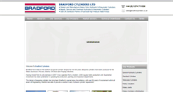 Desktop Screenshot of bradfordcylinders.co.uk